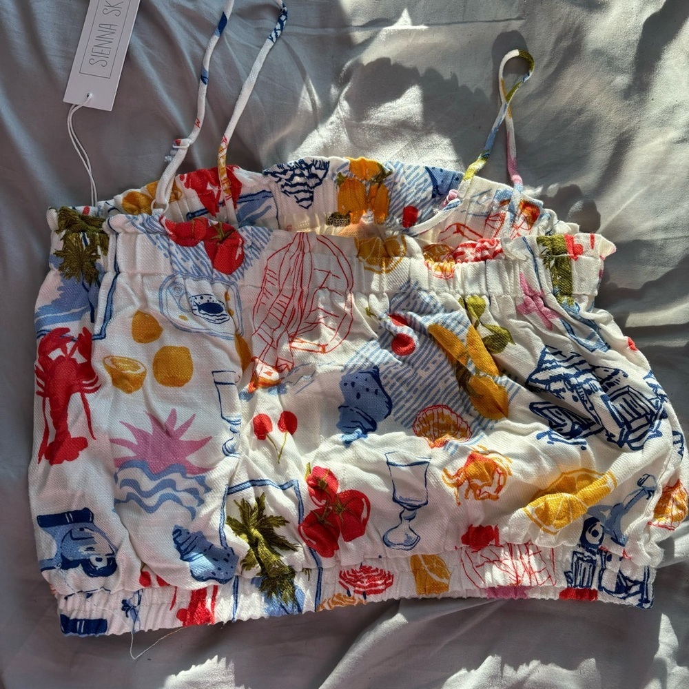 Summer Sticker Print Top - Picture 4 of 4